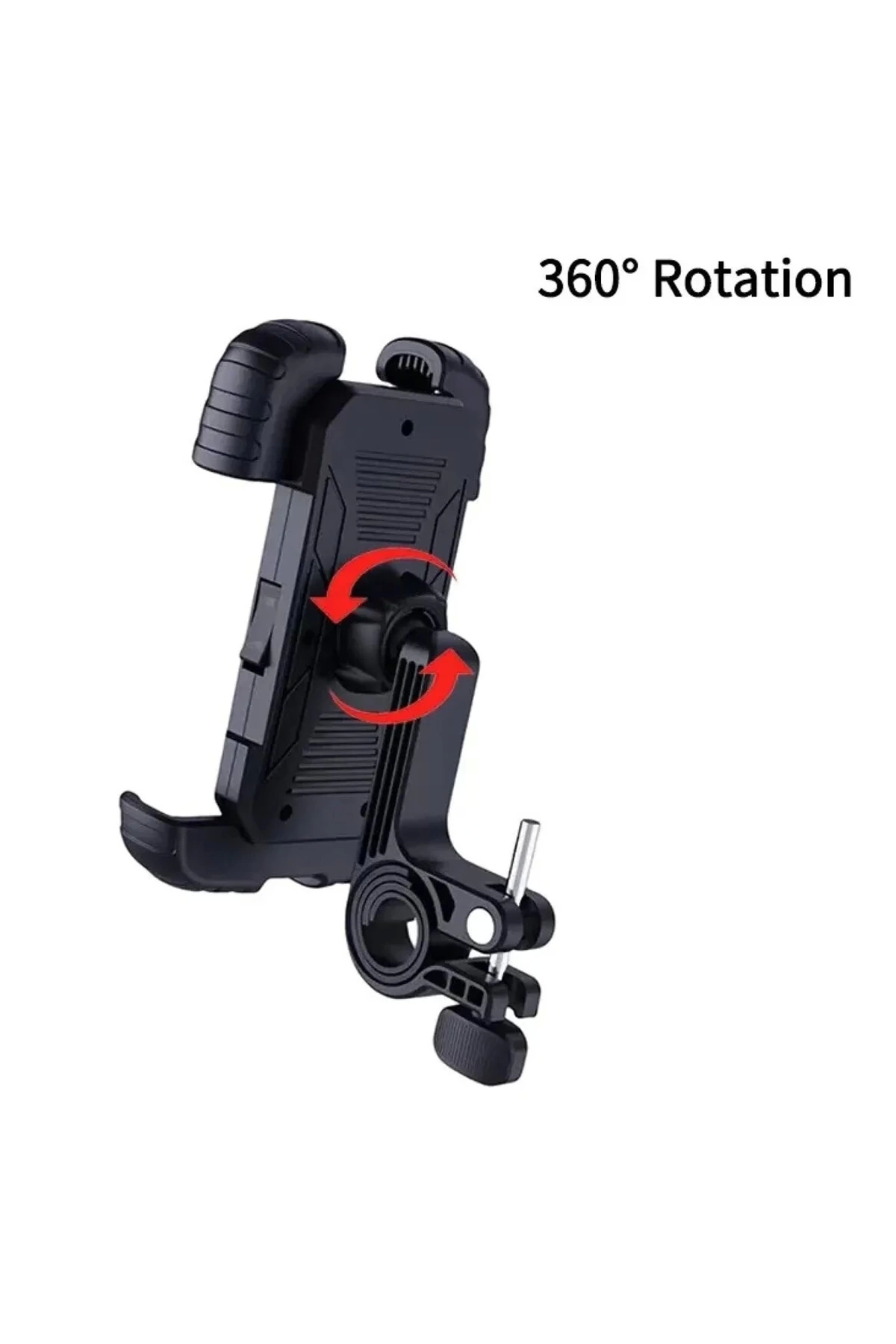 360° Derece Ayarlanabilen Gidon Bağlantılı Bisiklet Motosiklet İçin Abs 4-7.8″ İnç Telefon Tutucu - Lisinya 360° Derece Ayarlanabilen Gidon Bağlantılı Bisiklet Motosiklet İçin Abs 4-7.8″ İnç Telefon Tutucu - Lisinya