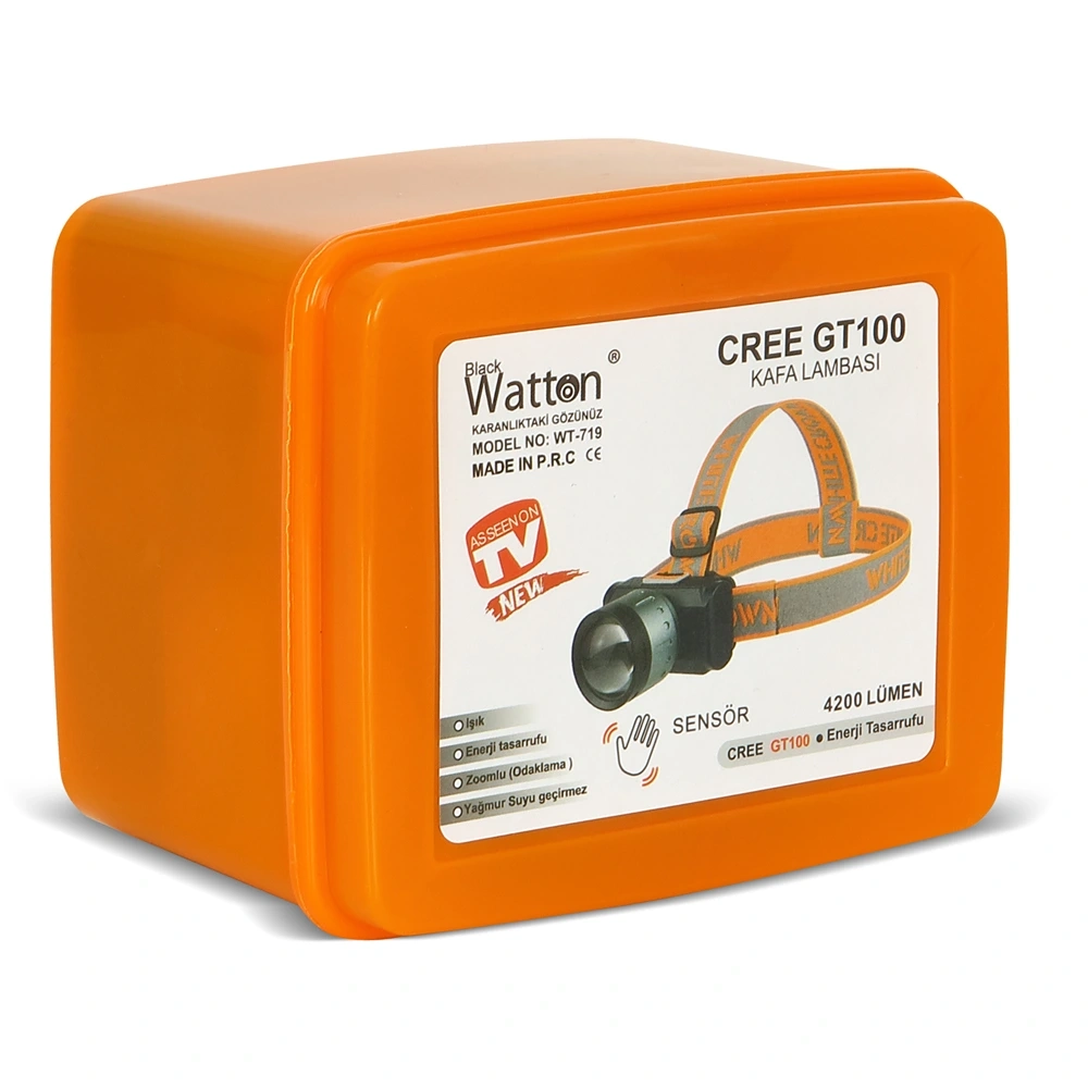 4200 Lümen Şarjlı Sensörlü Göstergeli Kafa Lambası Wt-719 - Lisinya 4200 Lümen Şarjlı Sensörlü Göstergeli Kafa Lambası Wt-719 - Lisinya