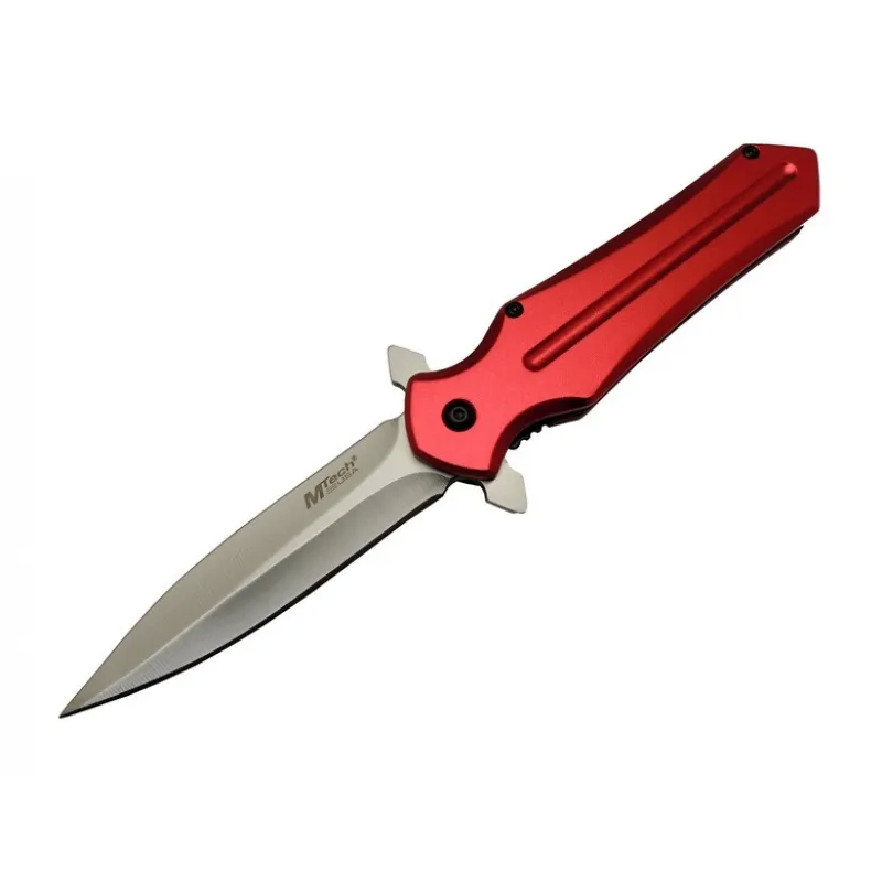 4223 Kırmızı Kamp Çakı 21cm- Yarı Otomatik, Kemerlikli - Lisinya 4223 Kırmızı Kamp Çakı 21cm- Yarı Otomatik, Kemerlikli - Lisinya