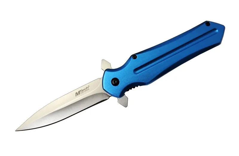4224 Mavi Kamp Çakı 21cm- Yarı Otomatik, Kemerlikli - Lisinya 4224 Mavi Kamp Çakı 21cm- Yarı Otomatik, Kemerlikli - Lisinya