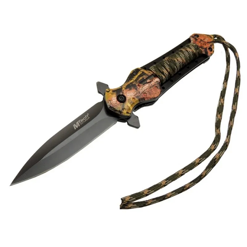4267 Çok Renkli Kamp Çakı 21cm - Yarı Otomatik, İpli, Kemerlikli - Lisinya 4267 Çok Renkli Kamp Çakı 21cm - Yarı Otomatik, İpli, Kemerlikli - Lisinya