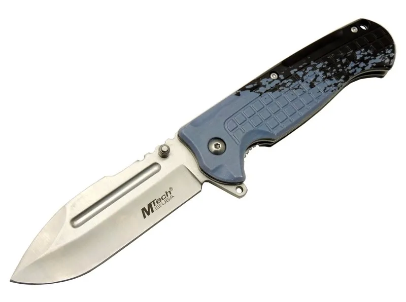 4281 Mavi Kamp Çakı 21cm - Yarı Otomatik, Kemerlikli, Oluklu - Lisinya 4281 Mavi Kamp Çakı 21cm - Yarı Otomatik, Kemerlikli, Oluklu - Lisinya