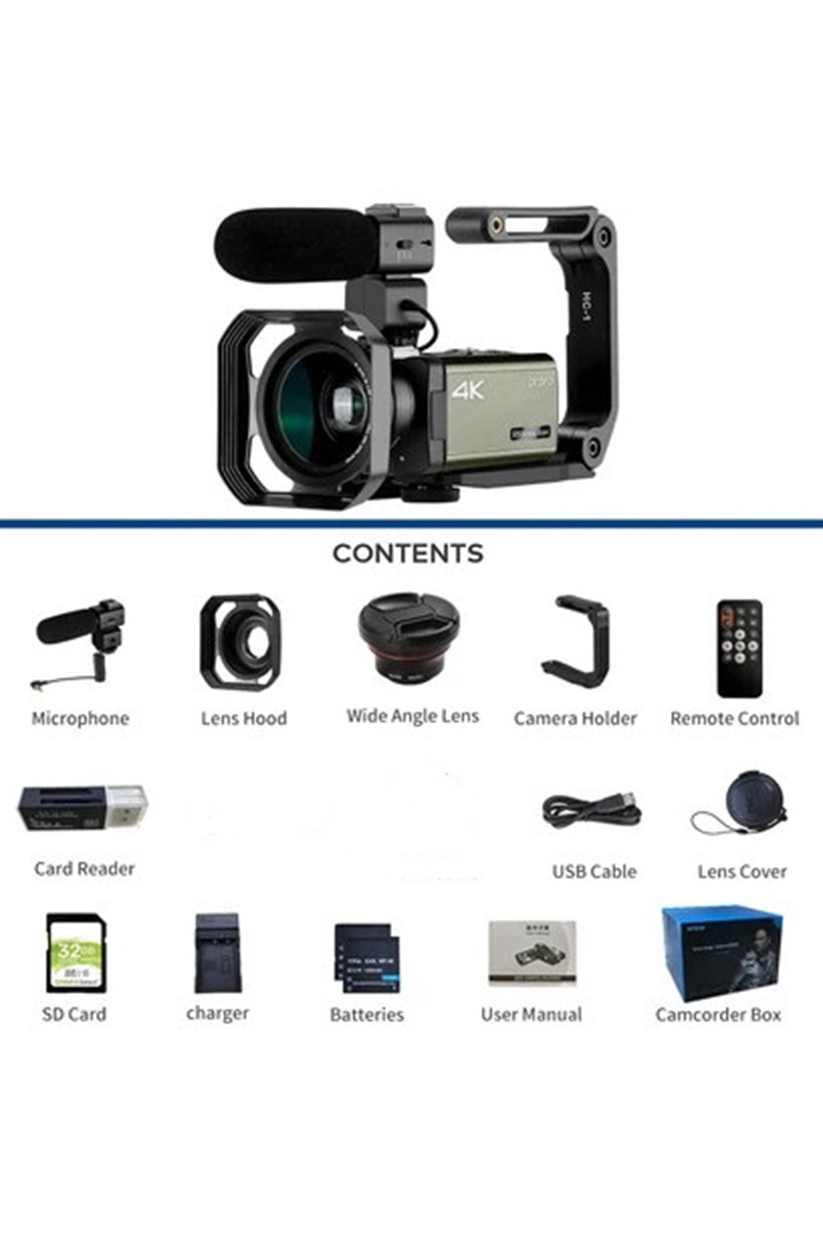 4k Vlog Dijital Video Kamera Kablosuz 48mp 16x Kaydedici Fotoğrafçılık 3.0’’ıps Dokunmatik Ekran Mikrofon Çift Batarya - Lisinya 4k Vlog Dijital Video Kamera Kablosuz 48mp 16x Kaydedici Fotoğrafçılık 3.0’’ıps Dokunmatik Ekran Mikrofon Çift Batarya - Lisinya