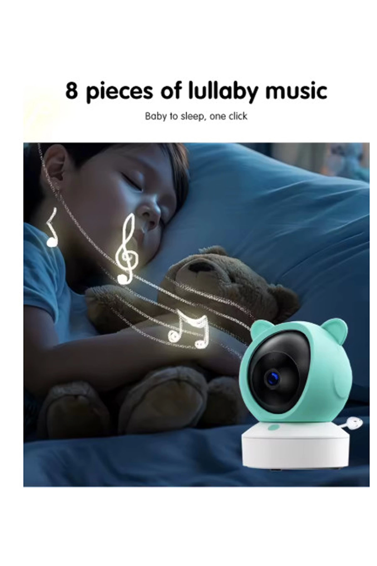 5 Inc Ekran Bebek Kamerası Monitörlü Konuşma Özellikli Işıklı Gece Görüslü Kamera - Lisinya 5 Inc Ekran Bebek Kamerası Monitörlü Konuşma Özellikli Işıklı Gece Görüslü Kamera - Lisinya