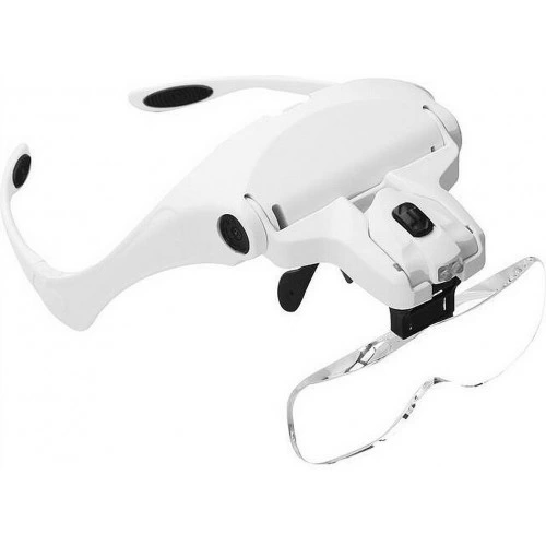 5 Lens 1.0x3.5x, 2led Işıklı Ile Ayarlanabilir Gözlük Büyüteç9892b2 - Lisinya 5 Lens 1.0x3.5x, 2led Işıklı Ile Ayarlanabilir Gözlük Büyüteç9892b2 - Lisinya