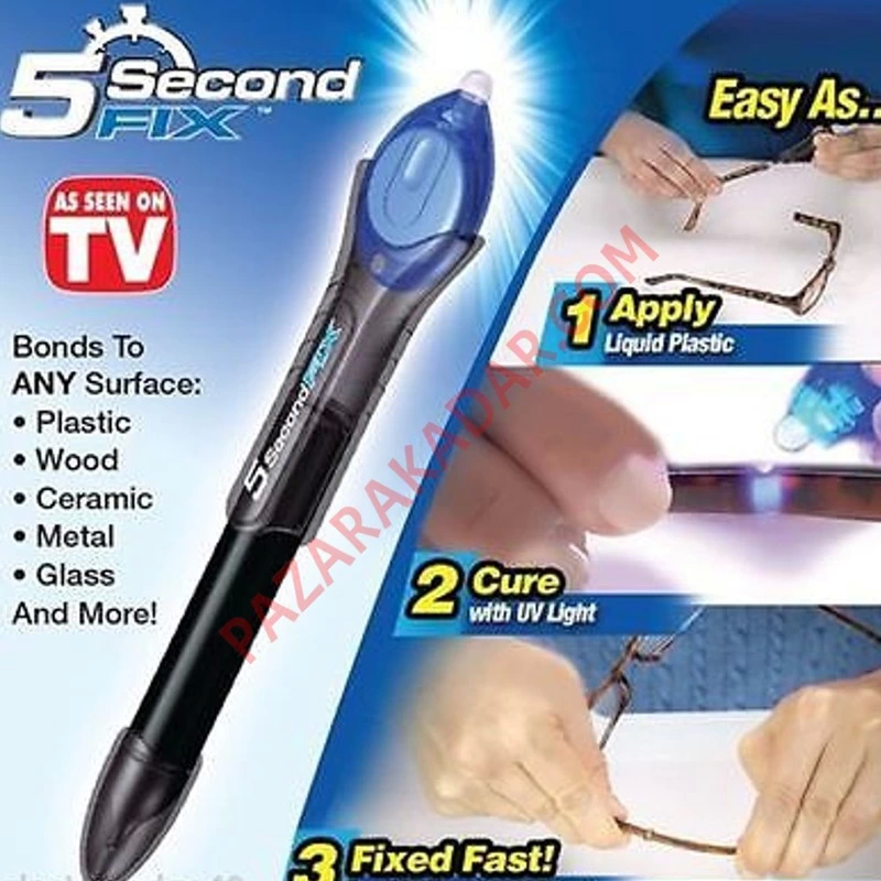 5 Second Fix Uv Yapıştırıcı - Lisinya 5 Second Fix Uv Yapıştırıcı - Lisinya