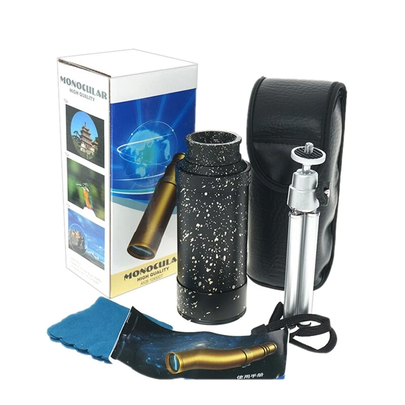 50x50 Panda Metal Gövde Tek Gözle Büyük Mercek Korsan Dürbün Syh - Lisinya