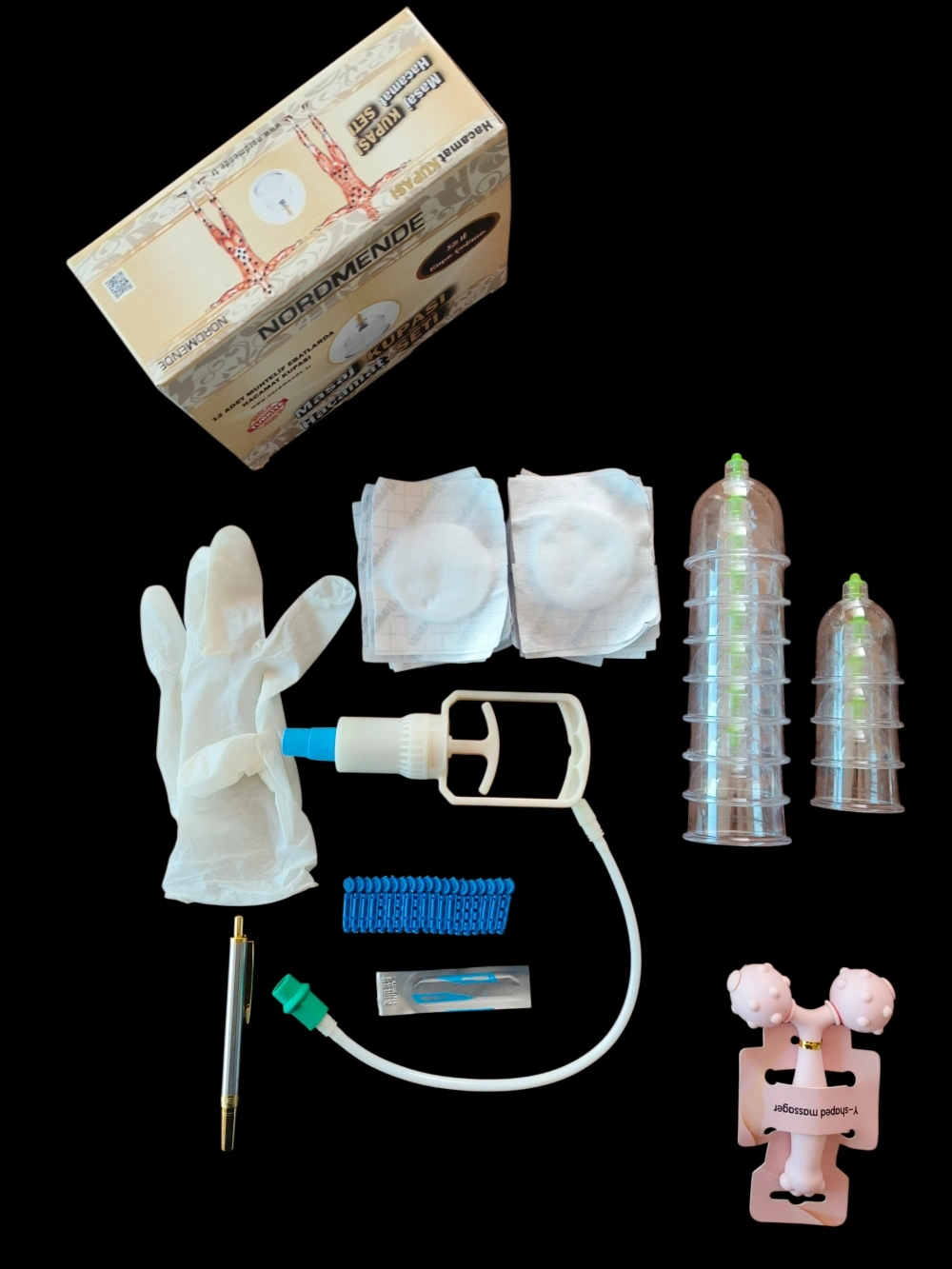 58 Li Tam Profesyonel Hacamat Seti - Lisinya