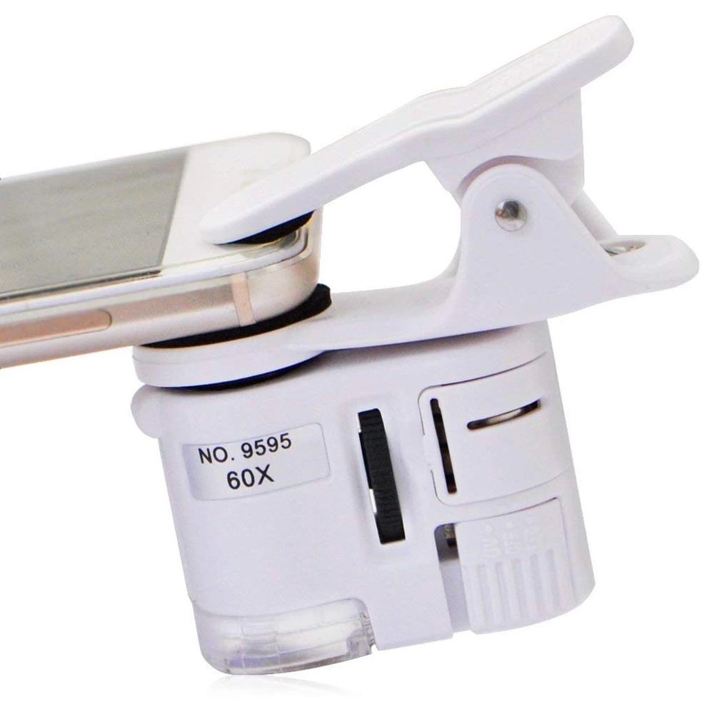 60x Mini Cep Telefonu Için Mandallı Mikroskop Uv Ledli Büyüteç Model Al2431 - Lisinya 60x Mini Cep Telefonu Için Mandallı Mikroskop Uv Ledli Büyüteç Model Al2431 - Lisinya