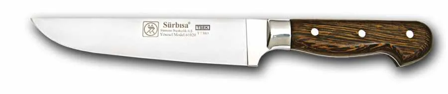 61020ym - Sürmene Yöresel Kasap Bıçağı 18 Cm - Kurban,kurban, Doğrama, Kesim - Lisinya