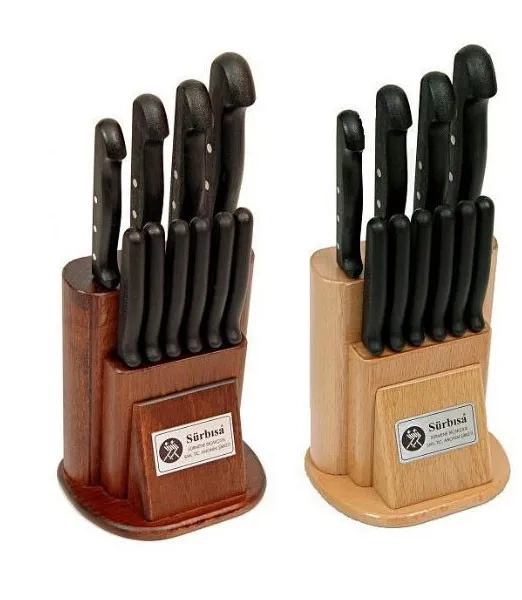 61500 - Sürmene Mutfak Bıçağı Seti - 10 Lu Set - Lisinya