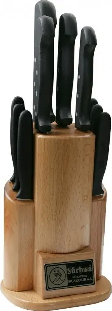 61504 - Sürmene Mutfak Bıçağı Seti - 10 Lu Set - Lisinya