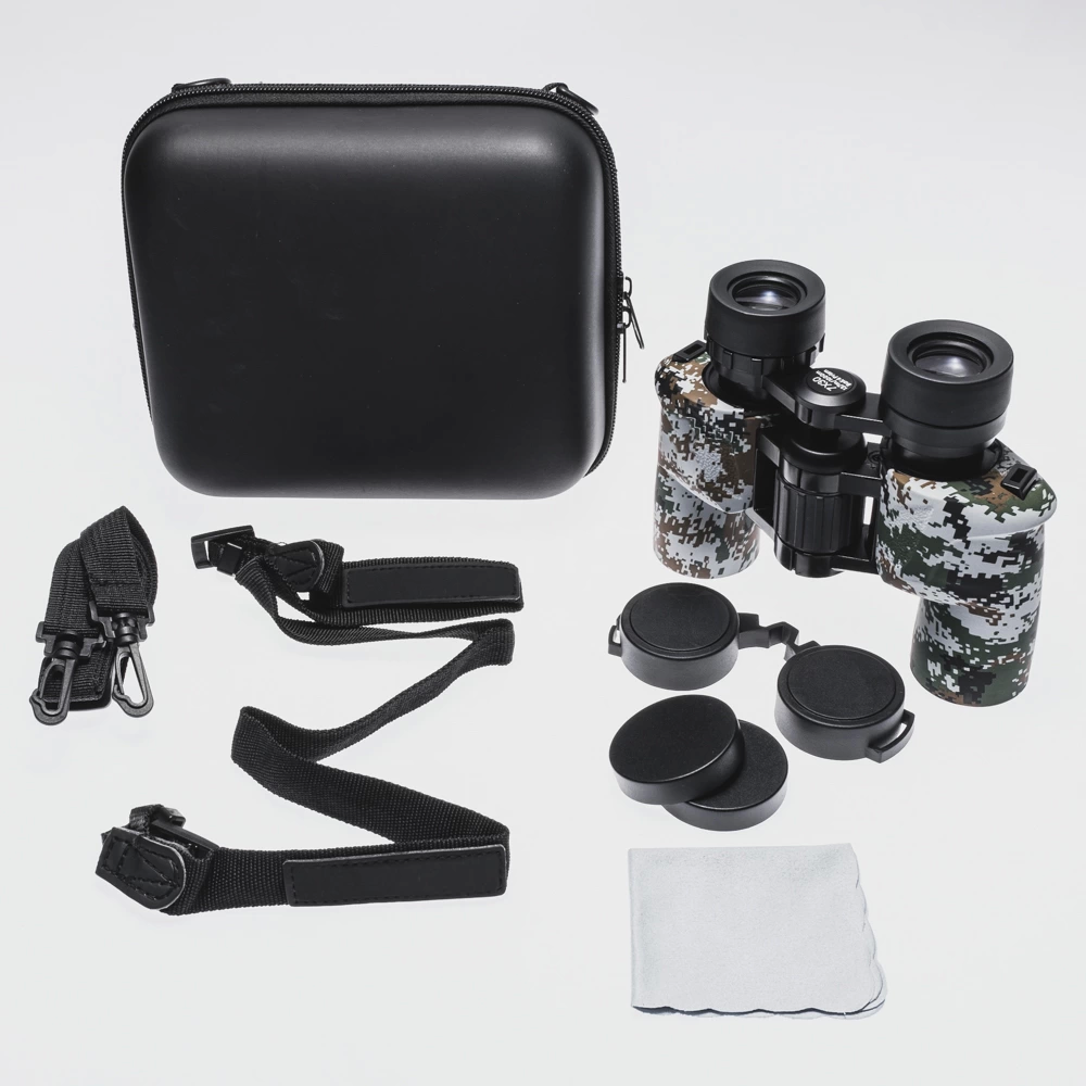 7x30 Profesyonel Su Geçirmez El Dürbünü 1000m/137m – Kamuflaj - Lisinya