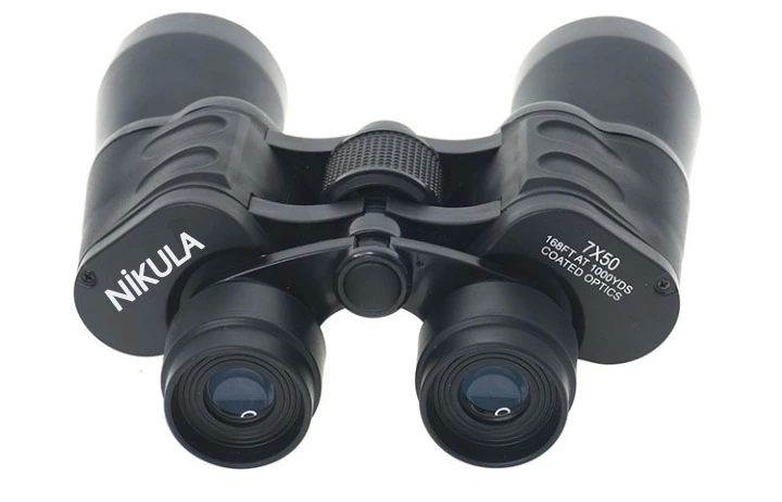 7x50 Kauçuk Kaplamalı Mavı Cam Mercekli Dürbün - Lisinya