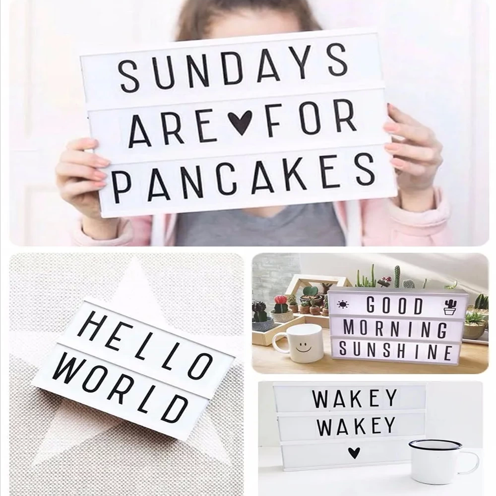 A4 Led Işıklı Yazı Panosu Lightbox - Lisinya A4 Led Işıklı Yazı Panosu Lightbox - Lisinya