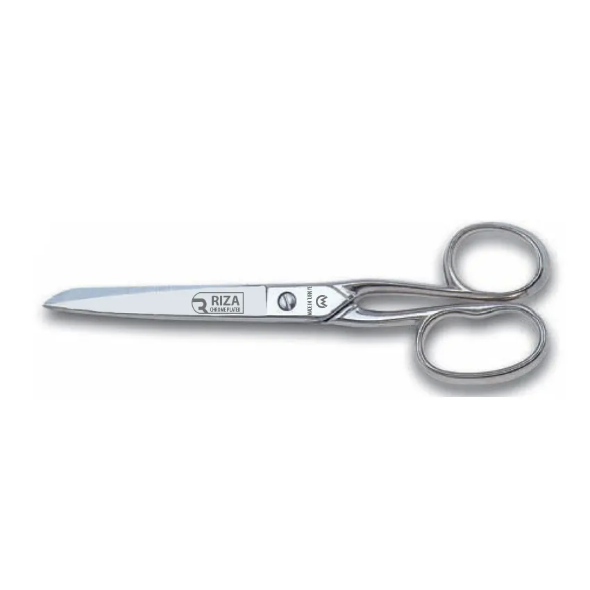 A4215-7 Ev Ve Saya Makası No: 7 İnç / 17,78 Cm - Krom Kaplama - Lisinya
