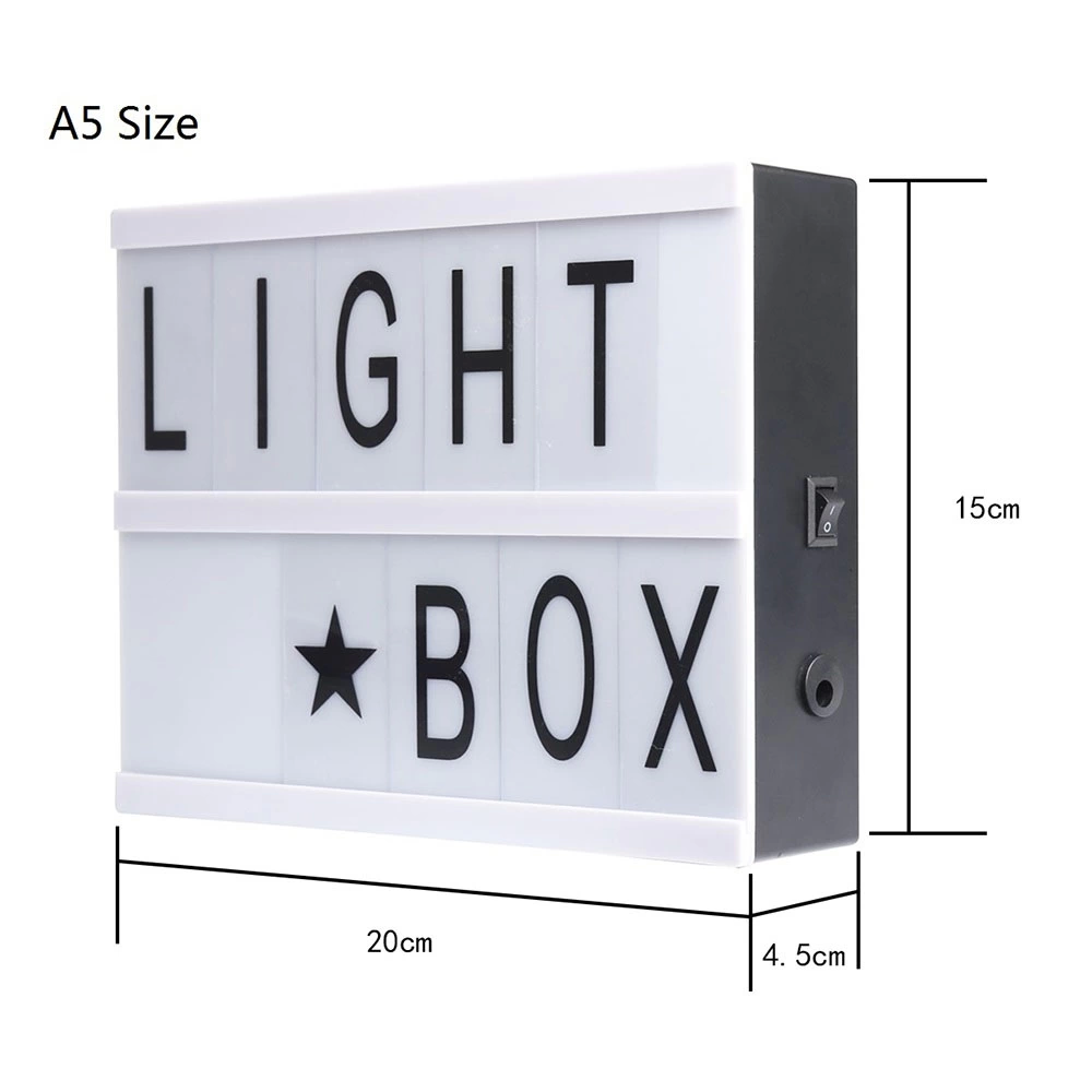 A5 Led Işıklı Yazı Panosu Lightbox - Lisinya A5 Led Işıklı Yazı Panosu Lightbox - Lisinya