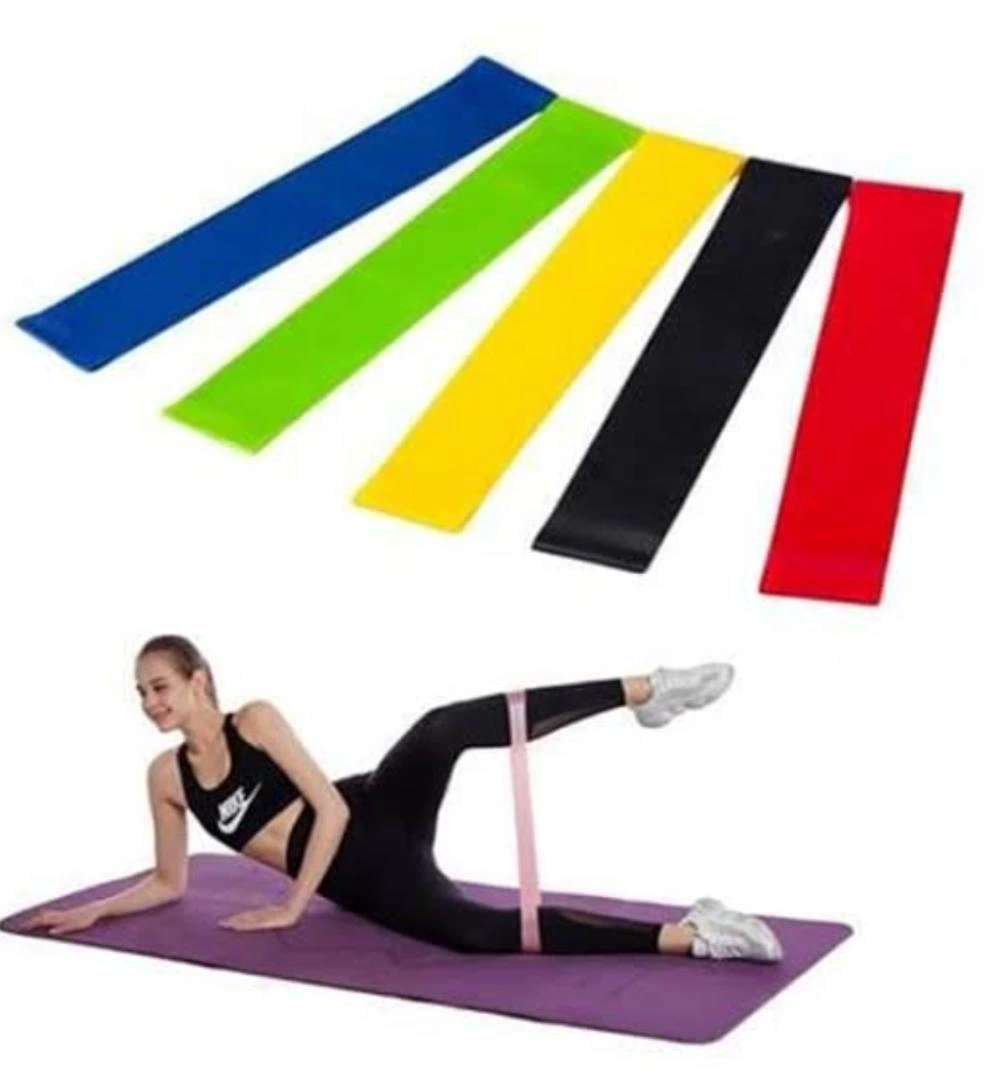 Aerobik Bant 5 Li Pilates Yoga Bandı * - Lisinya