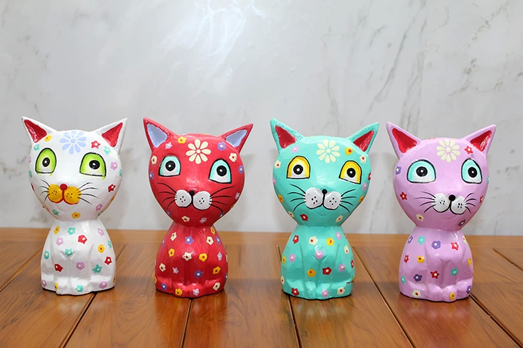 Ahşap Tekli Kedi Polos:15 - Lisinya