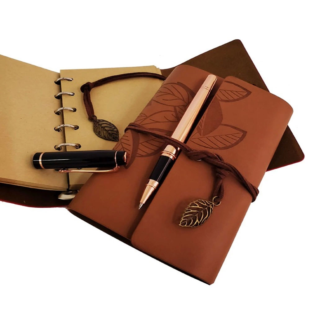 Ahşap Kutulu Taba Renk Deri Defter Ve Kalem Set - Lisinya Ahşap Kutulu Taba Renk Deri Defter Ve Kalem Set - Lisinya