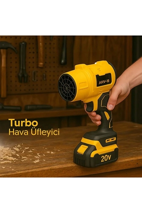 Ahv-18 Turbo Hava Üfleyici | 4 Kademe Hız | 21v 431w Kablosuz Blower | 32.000 Rpm’’ - Lisinya Ahv-18 Turbo Hava Üfleyici | 4 Kademe Hız | 21v 431w Kablosuz Blower | 32.000 Rpm’’ - Lisinya