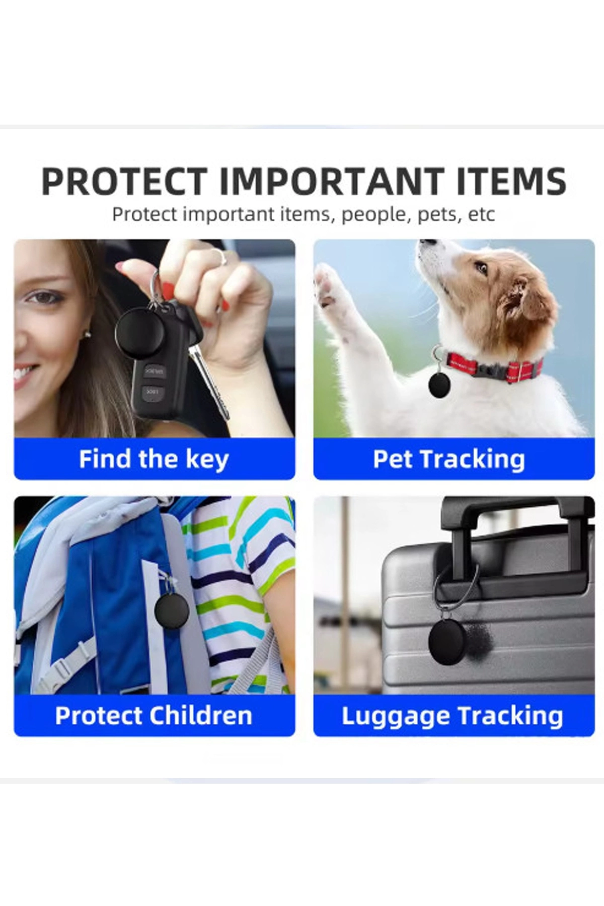 Airtag Android Konum Belirleme Akıllı Takip Cihazı Smart Finder Beyaz - Lisinya Airtag Android Konum Belirleme Akıllı Takip Cihazı Smart Finder Beyaz - Lisinya