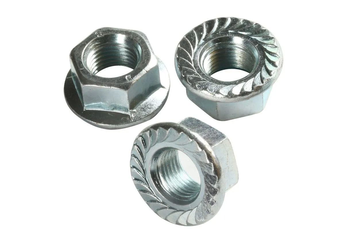 Altıköşe Flanşlı Somun M10 - 10 Adet - Lisinya