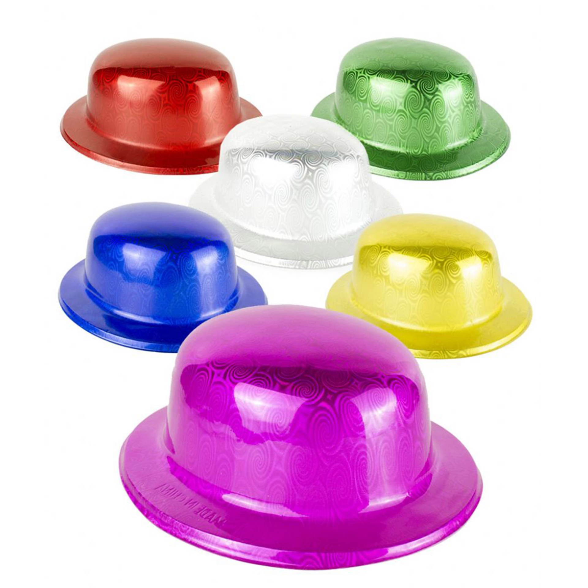 Altın Renk Hologramlı Plastik Yulak Melon 27x24 Cm - Lisinya Altın Renk Hologramlı Plastik Yuvarlak Melon 27x24 Cm - Lisinya