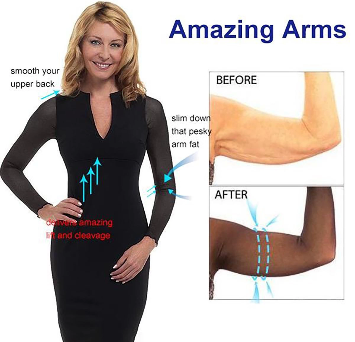 Amazing Arms  Dekolte Kapatıcı - Lisinya