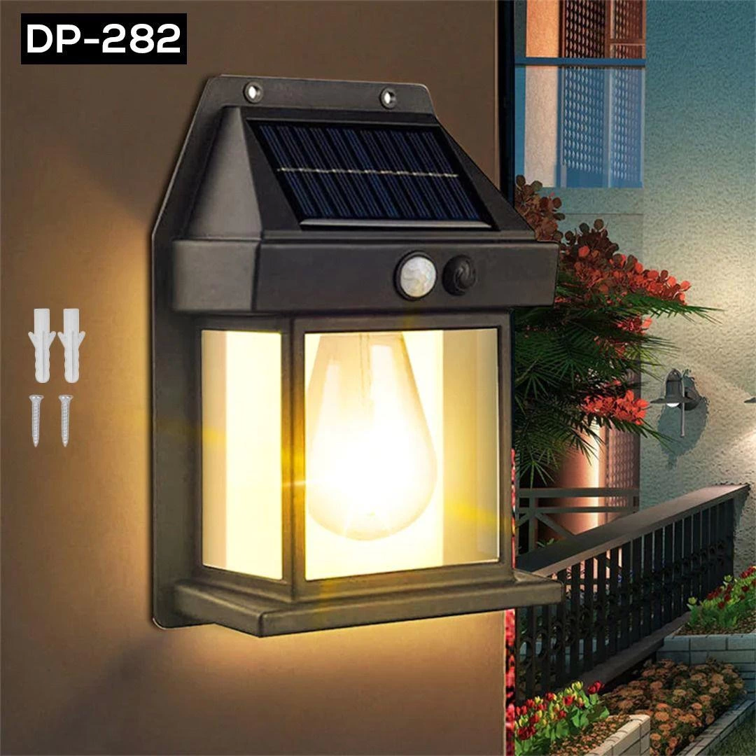 Ampül Şeklinde Solar Bahçe Lambası - Lisinya