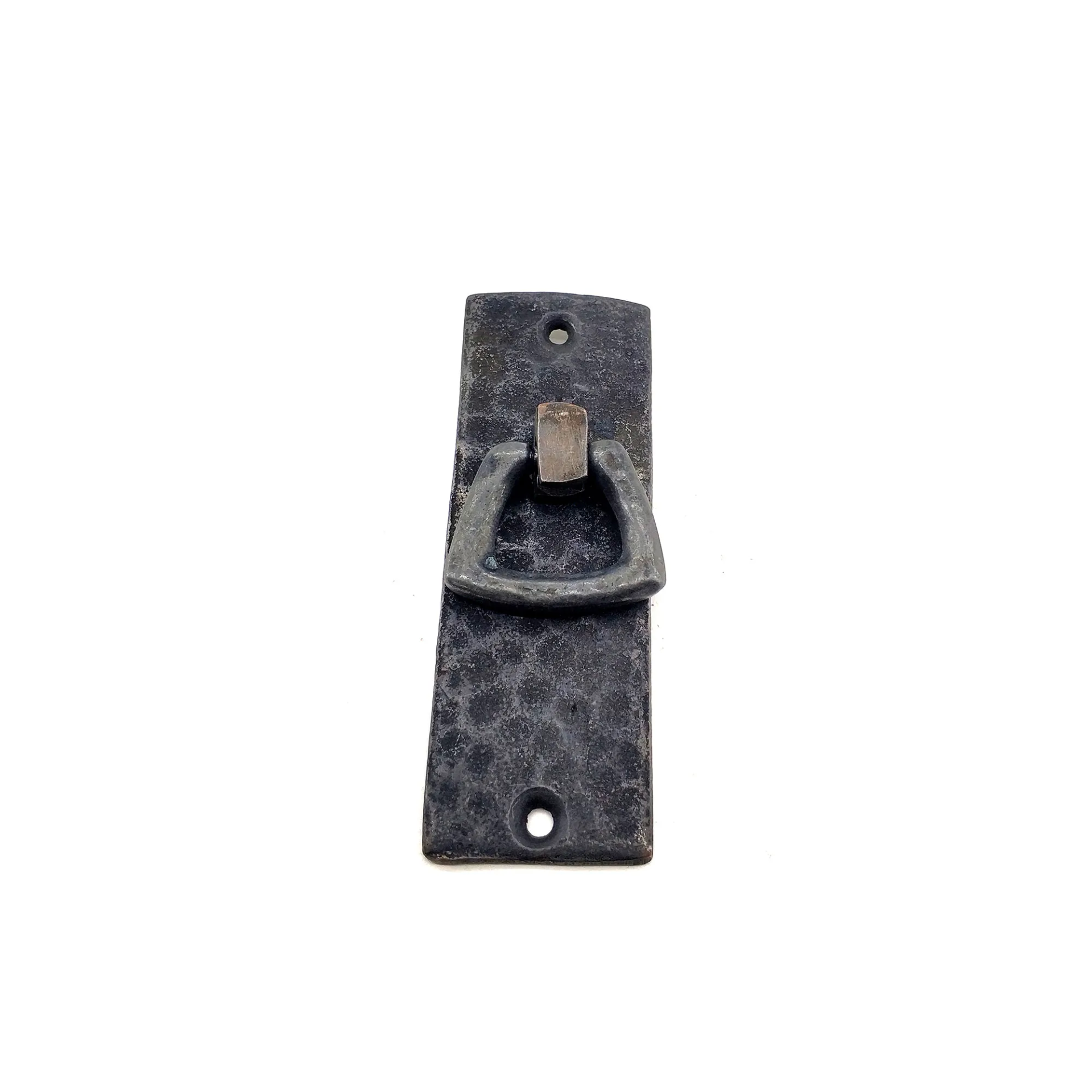 Antika Tarz Dekoratif Pirinç Dik Dövme Mobilya Kulbu - 90x31 Mm, Oksit - Lisinya Antika Tarz Dekoratif Pirinç Dik Dövme Mobilya Kulbu - 90x31 Mm, Oksit - Lisinya