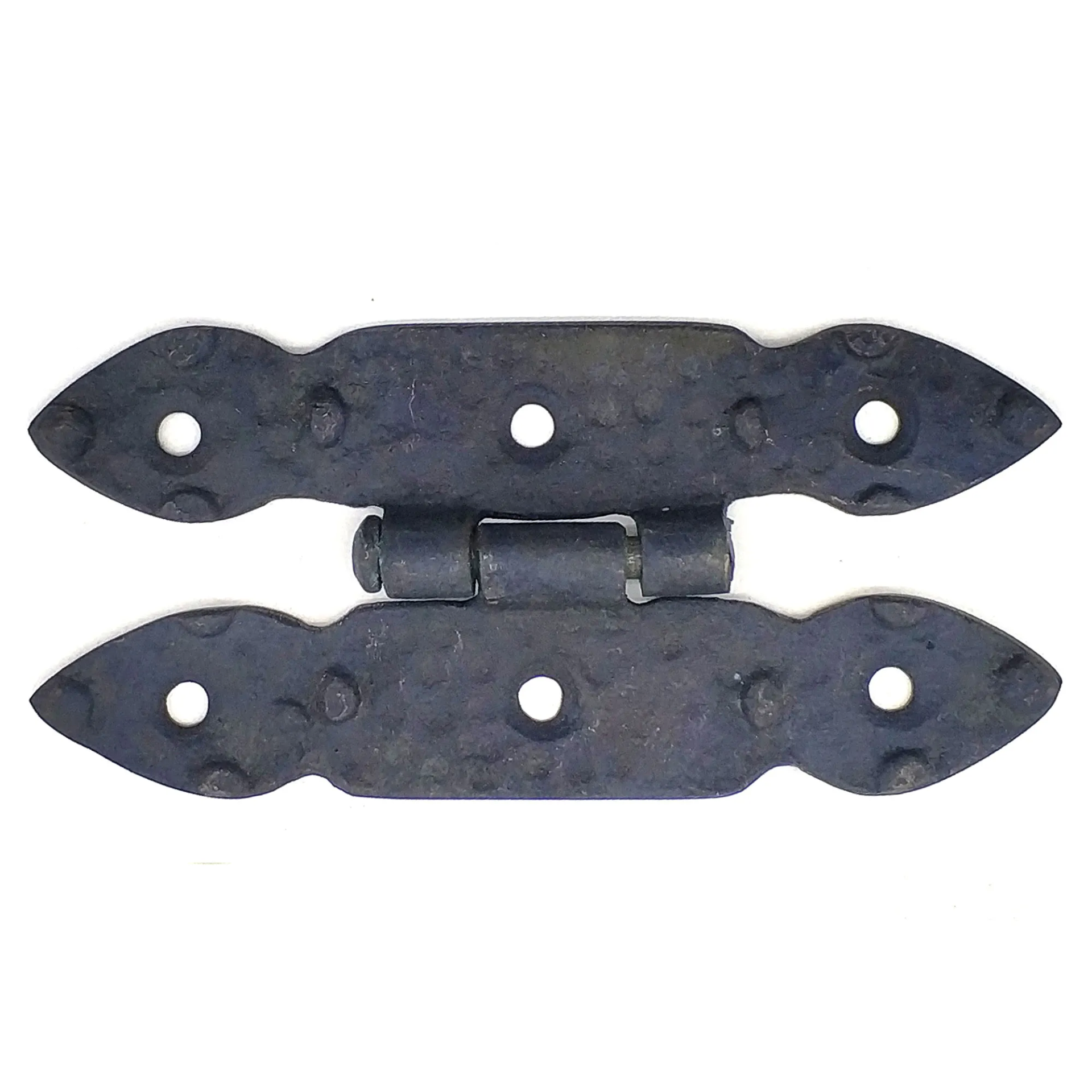 Antika Tarz Dekoratif Pirinç Düğmeli Menteşe - 117x57 Mm, Oksit - Lisinya Antika Tarz Dekoratif Pirinç Düğmeli Menteşe - 117x57 Mm, Oksit - Lisinya