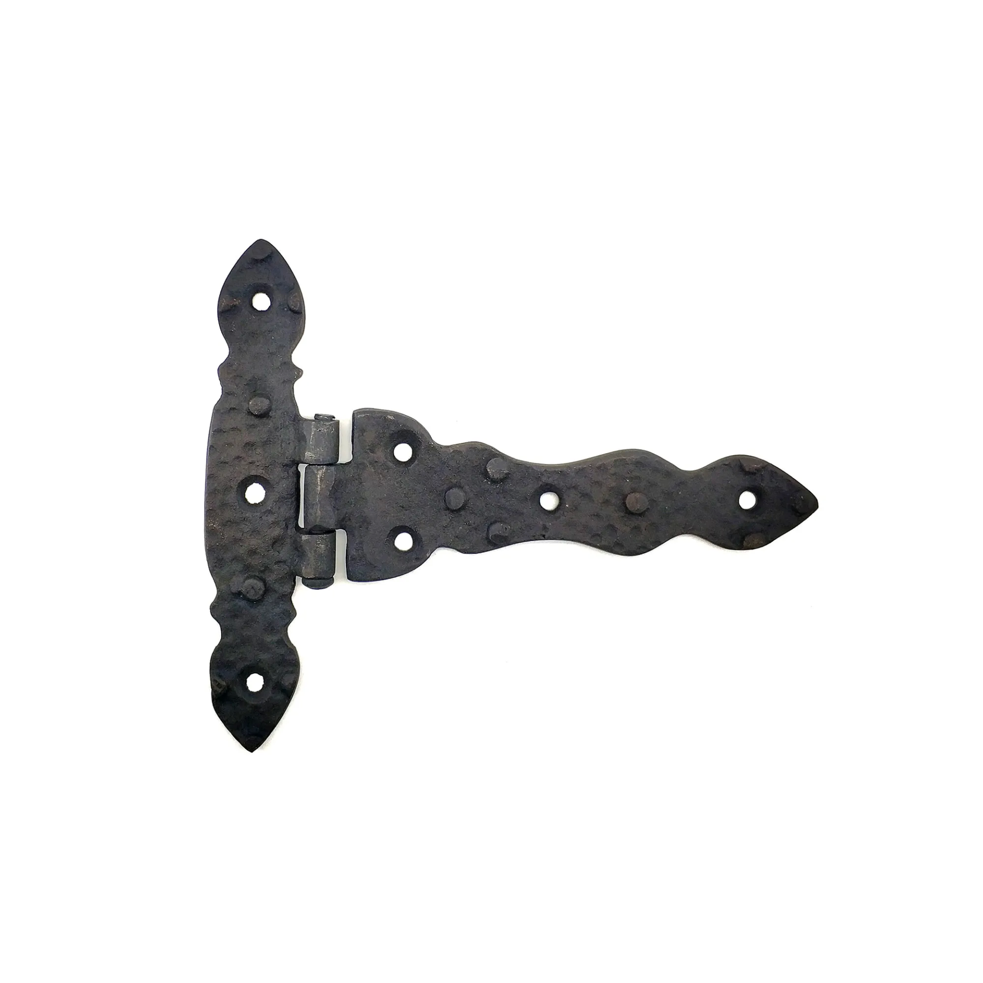 Antika Tarz Dekoratif Pirinç Kuyruklu Düğmeli Menteşe No2 - 138x167 Mm, Oksit - Lisinya Antika Tarz Dekoratif Pirinç Kuyruklu Düğmeli Menteşe No2 - 138x167 Mm, Oksit - Lisinya