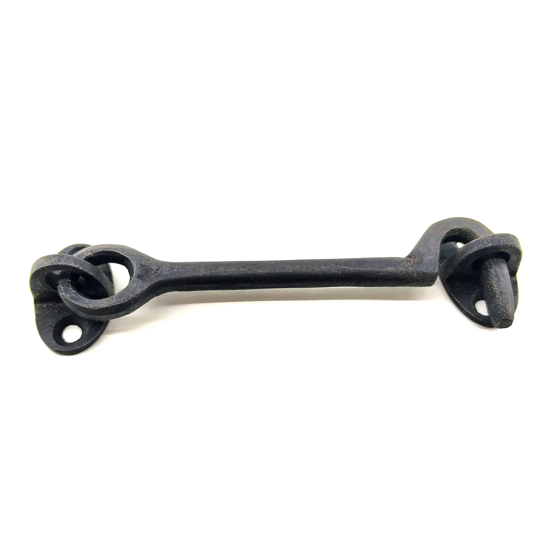 Antika Tarz Dekoratif Pirinç  Çengeli - 13cm, Oksit - Lisinya