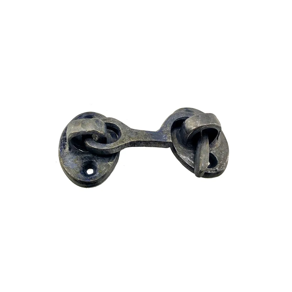 Antika Tarz Dekoratif Pirinç  Çengeli - 5cm, Oksit - Lisinya