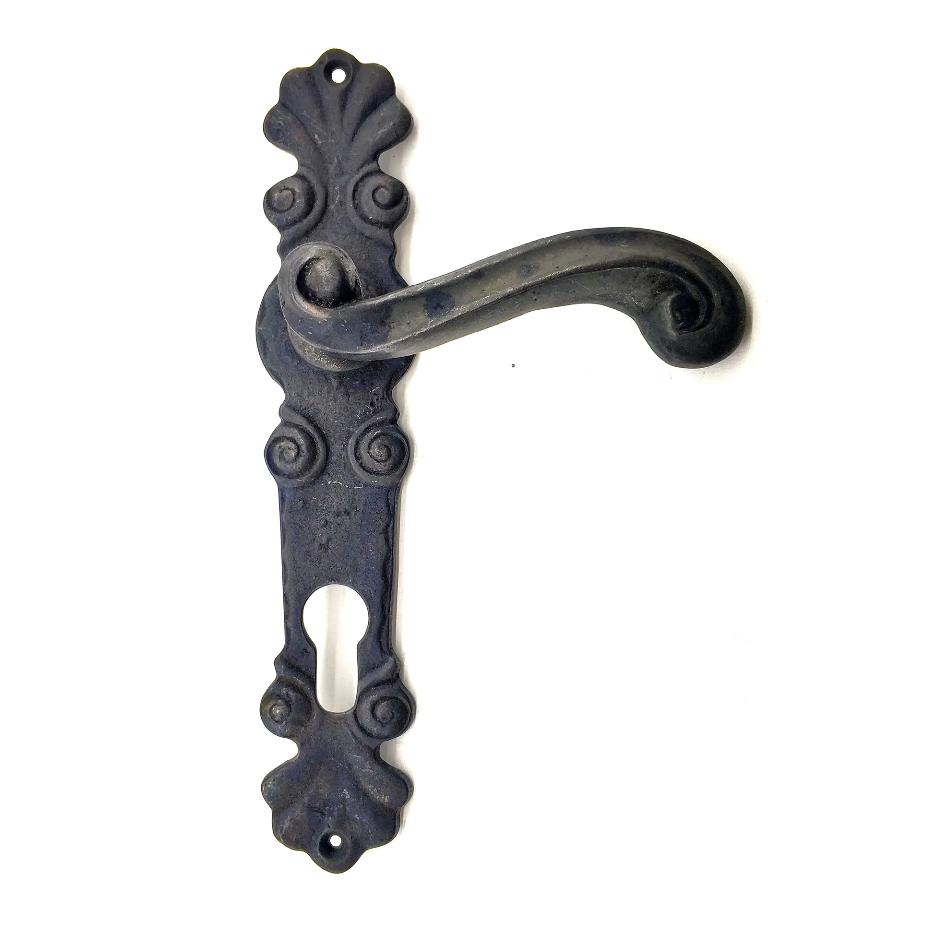 Antika Tarz Dekoratif Pirinç Okyanus Banyo Kapı Kolu - 230x46 Mm, Oksit - Lisinya Antika Tarz Dekoratif Pirinç Okyanus Banyo Kapı Kolu - 230x46 Mm, Oksit - Lisinya