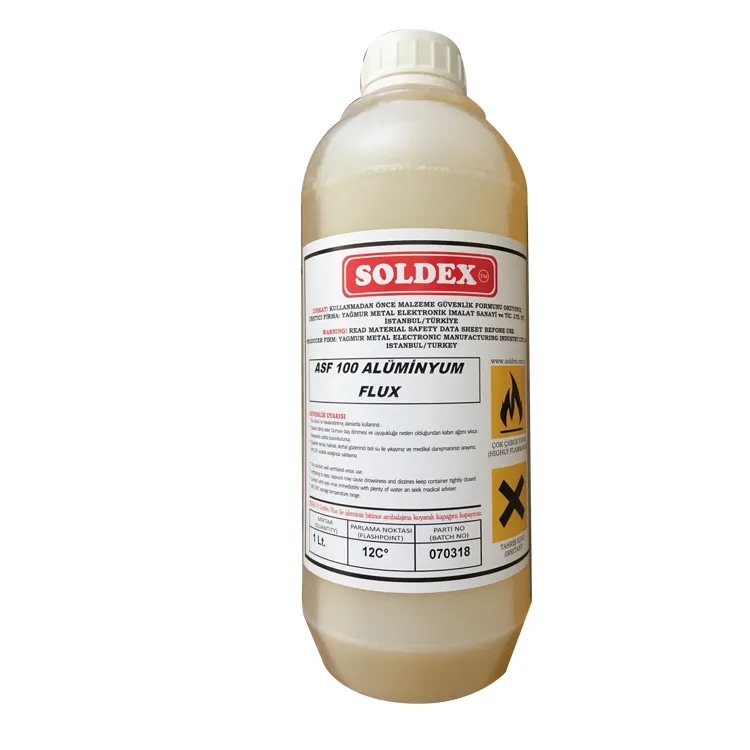 Asf-100 Alüminyum Flux Lehim Suyu - 1 Litre - Lisinya Asf-100 Alüminyum Flux Lehim Suyu - 1 Litre - Lisinya