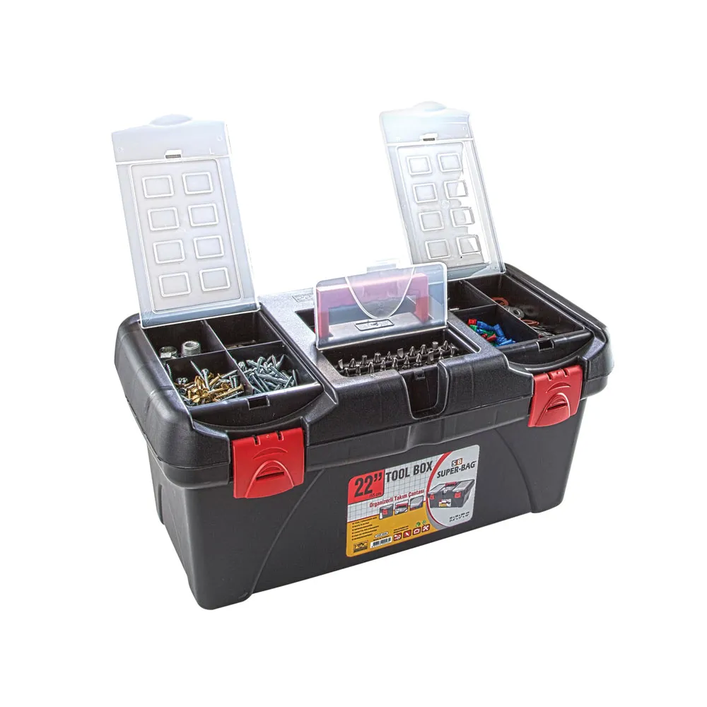 Asr-2048 22 İnç Takım Çantası - Plastik Kilitli - Lisinya Asr-2048 22 İnç Takım Çantası - Plastik Kilitli - Lisinya