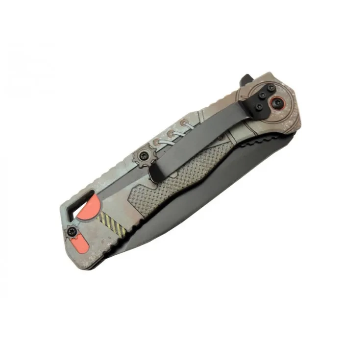 Bağcıklı Çakı 21,5 Cm Yarı Otomatik , Kemerlikli - Lisinya