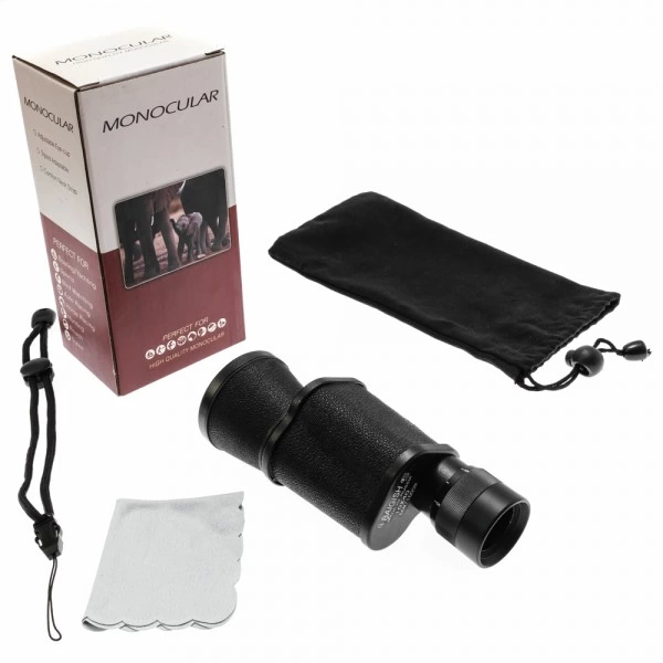 Baigish 10x40 Metal Deri Kaplamalı Rus Modeli Monoküler Dürbün - Lisinya