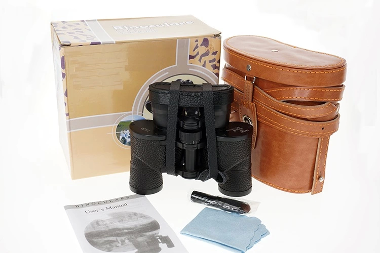 Baıgısh 7x30 Metal Kurulma,deri Kaplamalı,orjınal Deriçantalı  Rus Dürbün - Lisinya