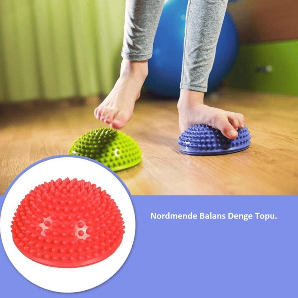 Balance Ball Tırtıklı Denge Aleti Masaj Aleti Duyu Taşı - Lisinya Balance Ball Tırtıklı Denge Aleti Masaj Aleti Duyu Taşı - Lisinya