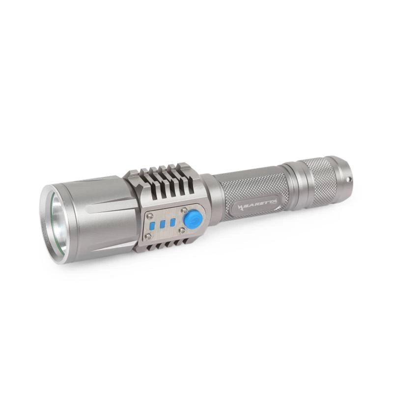 Baretta Brs18 Oto Şarjlı T6 Led 3000 Lümen El Feneri - Lisinya Baretta Brs18 Oto Şarjlı T6 Led 3000 Lümen El Feneri - Lisinya