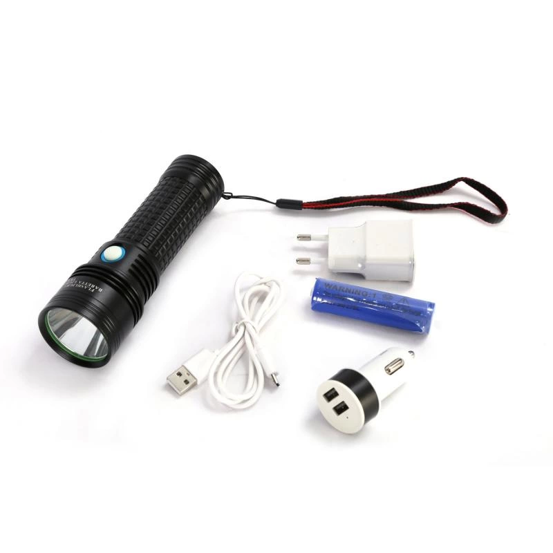 Baretta Tk92 2000 Lümen Amerikan L2 Led Profesyonel Şarjlı El Feneri - Lisinya Baretta Tk92 2000 Lümen Amerikan L2 Led Profesyonel Şarjlı El Feneri - Lisinya