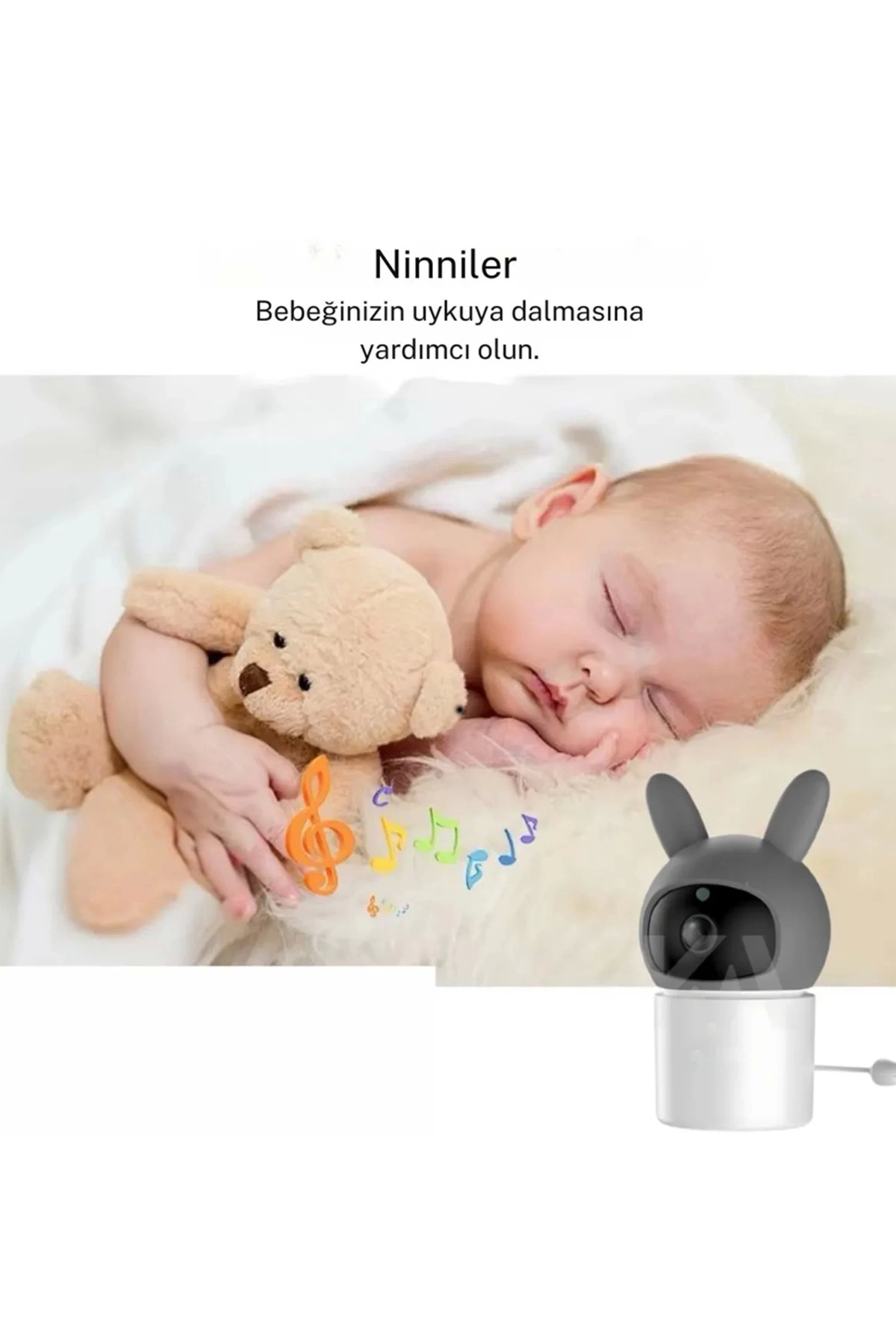 Bebek Kamerası Kumandalı Monitörlü Karşılıklı Konuşma Özellikli , Hatırlatıcılı Ip Bebek Kamerası - Lisinya Bebek Kamerası Kumandalı Monitörlü Karşılıklı Konuşma Özellikli , Hatırlatıcılı Ip Bebek Kamerası - Lisinya