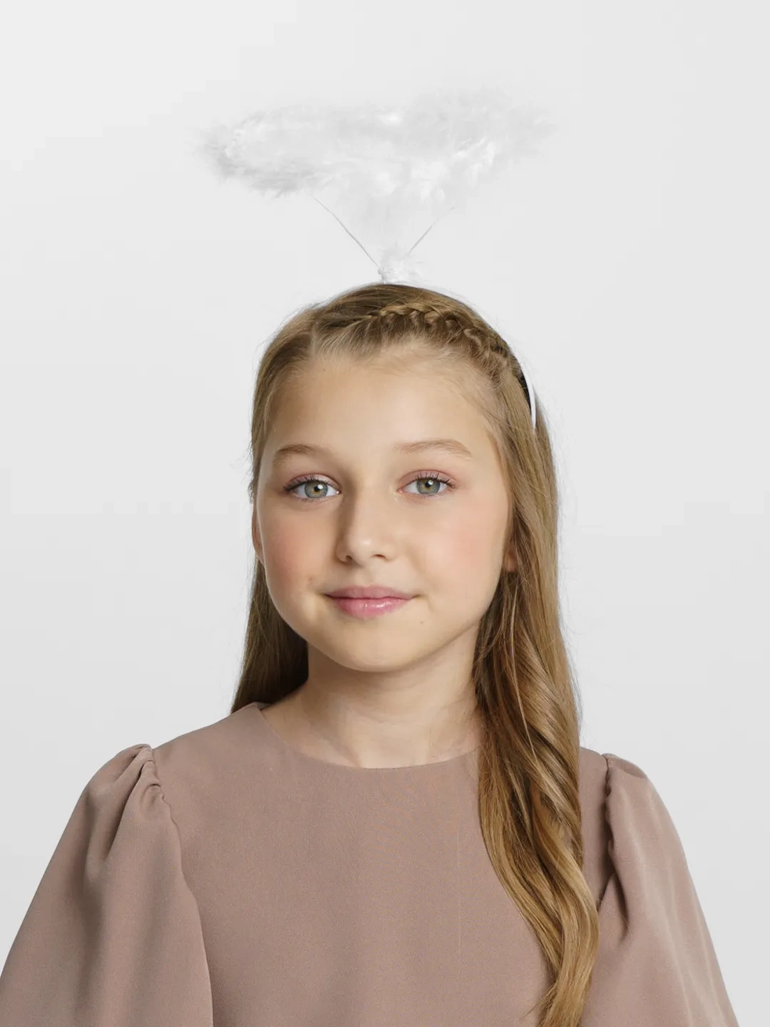 Beyaz Otrişli Tüylü Esnek Yapı Melek Haresi Melek Tacı - Lisinya Beyaz Otrişli Tüylü Esnek Yapı Melek Haresi Melek Tacı - Lisinya