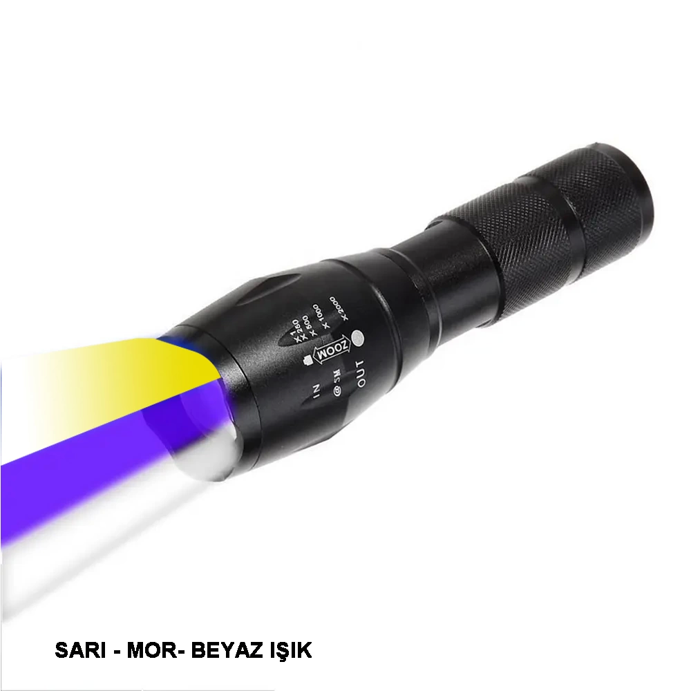 Beyaz , Sarı Ve Mor Renk Aydınlatma Q5 Led Wt-610 - Lisinya Beyaz , Sarı Ve Mor Renk Aydınlatma Q5 Led Wt-610 - Lisinya