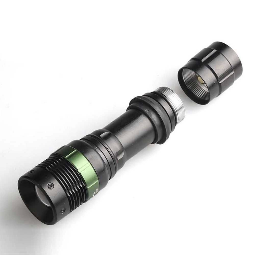 Black Wt-037-şarjlı Zoomlu Acil Durum Feneri - Lisinya