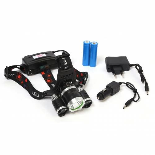 Br-5000 T6 5000 Lm 3xcree Xml-t6+2r5 Led Kafa Feneri - Lisinya Br-5000 T6 5000 Lm 3xcree Xml-t6+2r5 Led Kafa Feneri - Lisinya