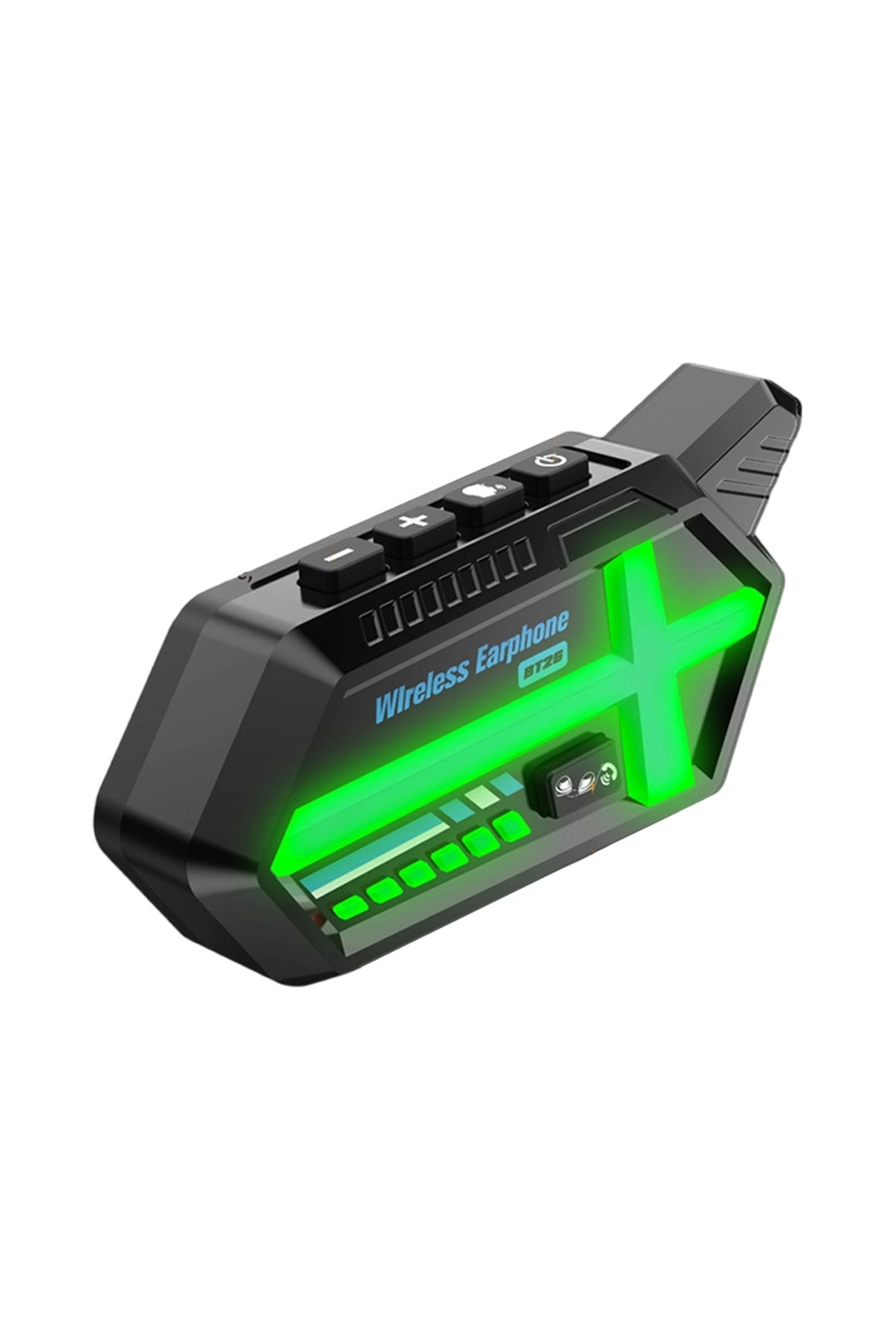 Bt26 Motosiklet Kask Kulaklık Bluetooth Rgb Işıklı 2 Eşleşme Özellikli 1000 Mah Intercom - Lisinya